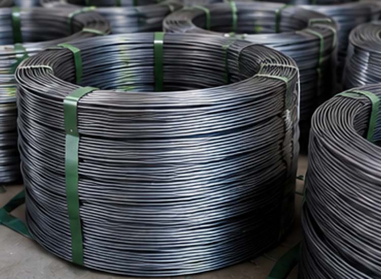 alt="high quality steel wire raw material used for automatic nail making machine production"