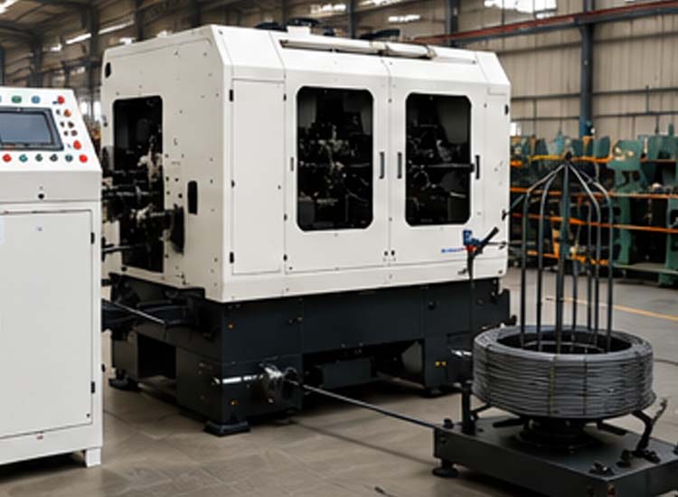 alt="automatic nail making machine working in factory with stable production and intelligent control system"