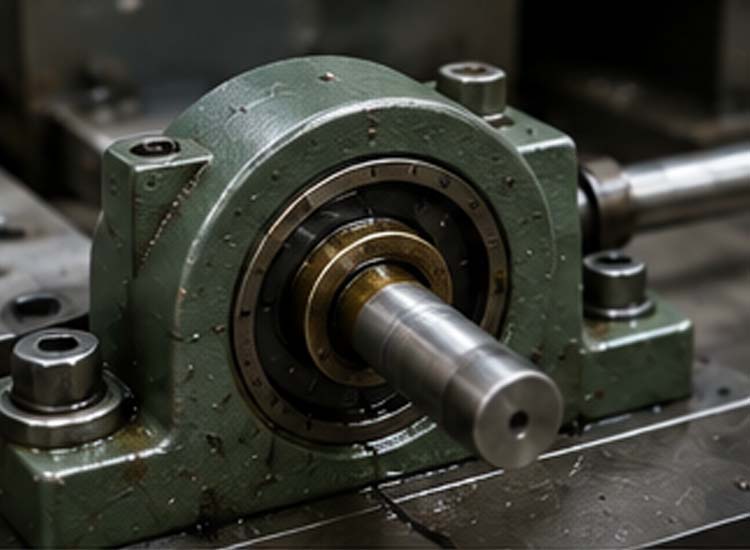 alt="machine bearing maintenance for nail making machine to reduce vibration and improve stability"