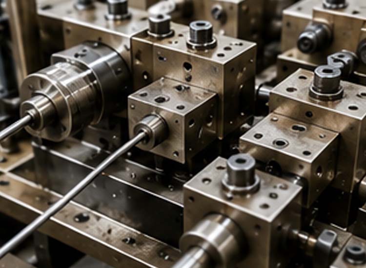 alt="high precision nail cutting process in automatic wire nail manufacturing machine"