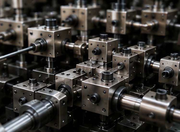 alt="precision nail head forming mechanism used in automatic nail making machine"
