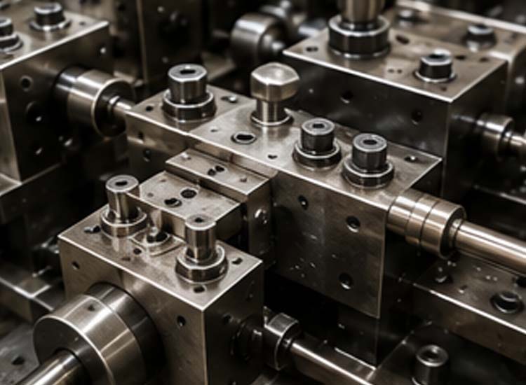 alt="high precision nail cutting process in automatic wire nail manufacturing machine"