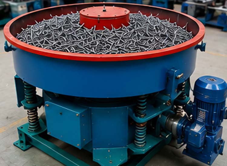 alt="precision nail head forming process in automatic nail making machine"
