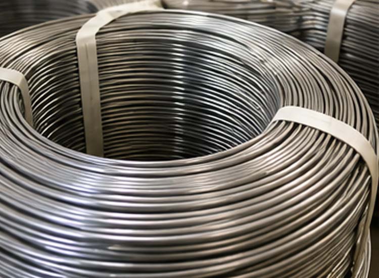alt="stainless steel wire used for manufacturing corrosion resistant nails in industrial applications"