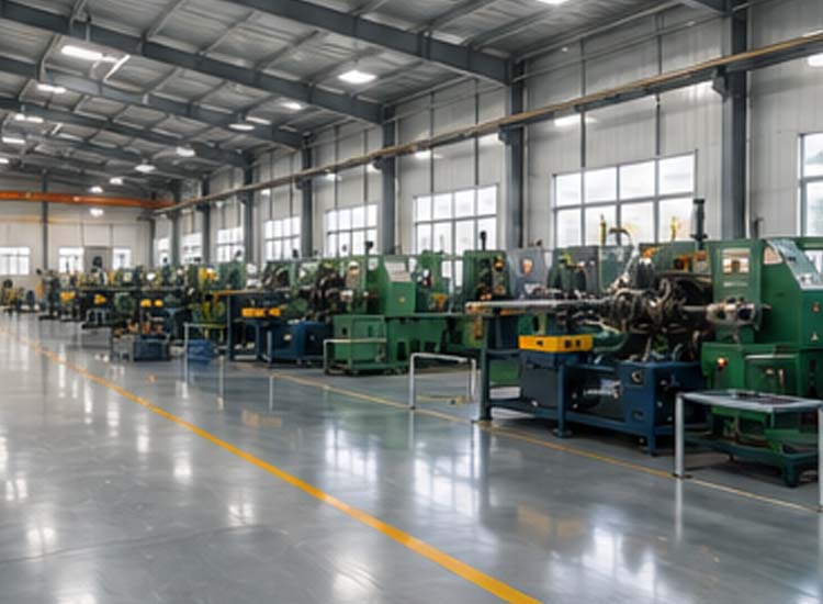 alt="energy efficient nail manufacturing factory using automatic production equipment to reduce operating costs"
