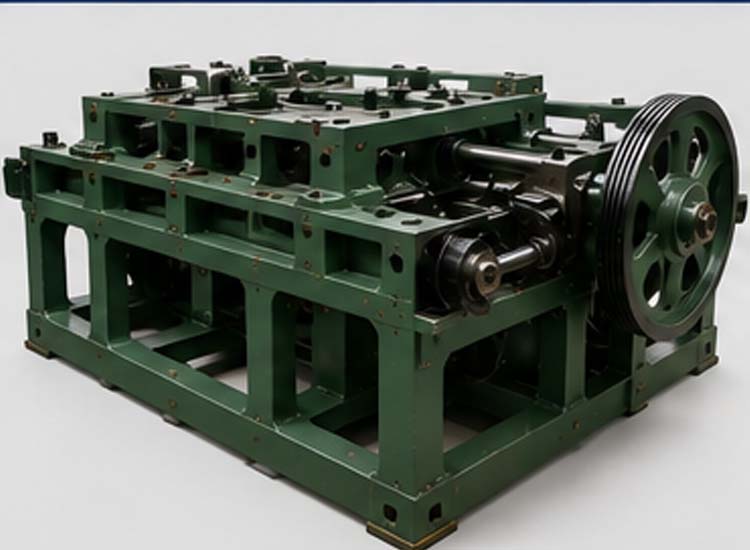 alt="heavy duty nail making machine frame structure providing stability durability and long service life"
