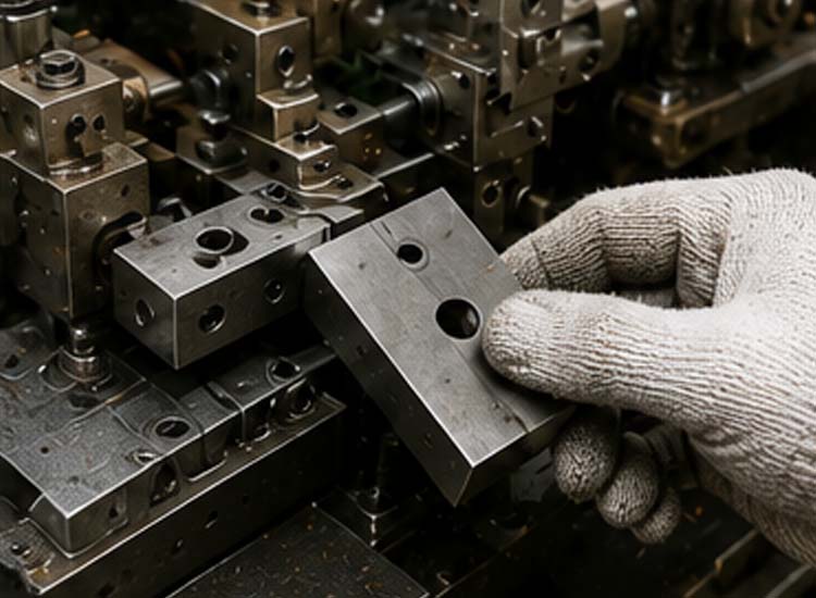 alt="replacing worn nail cutting blades to maintain nail quality and improve production efficiency"