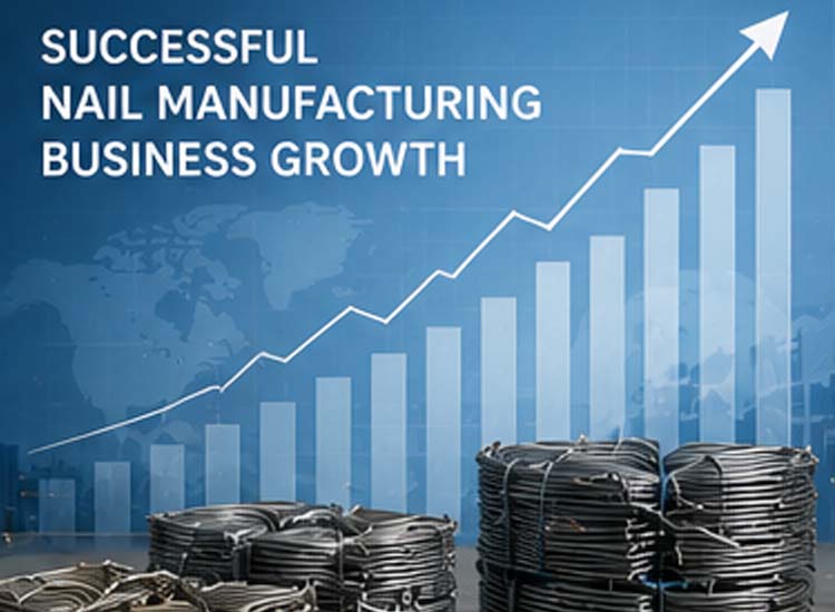 alt="successful wire nail manufacturing business growth supported by automatic nail making machines and increasing market demand"