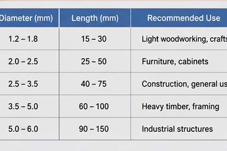 alt="bulk packaged wire nails prepared for warehouse storage international shipping and export distribution"