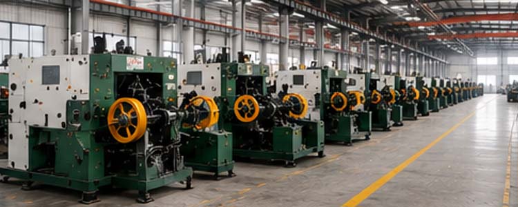 alt="experienced nail making machine manufacturer with modern factory and advanced industrial production equipment"