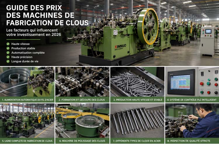 Guide des prix des machines de fabrication de clous haute vitesse pour la production industrielle en 2026
