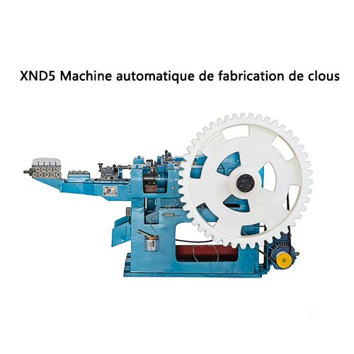 XND-5 Machine automatique de fabrication de clous