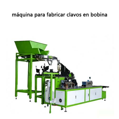 máquina para fabricar clavos en bobina