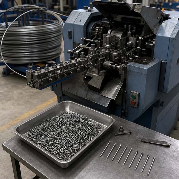 Scalable Nail Factory Production Line Systems