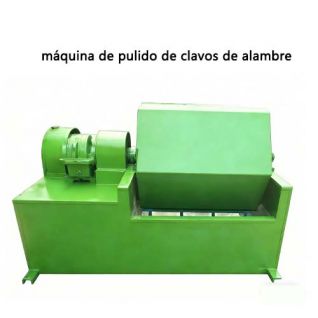 máquina de pulido de clavos de alambre